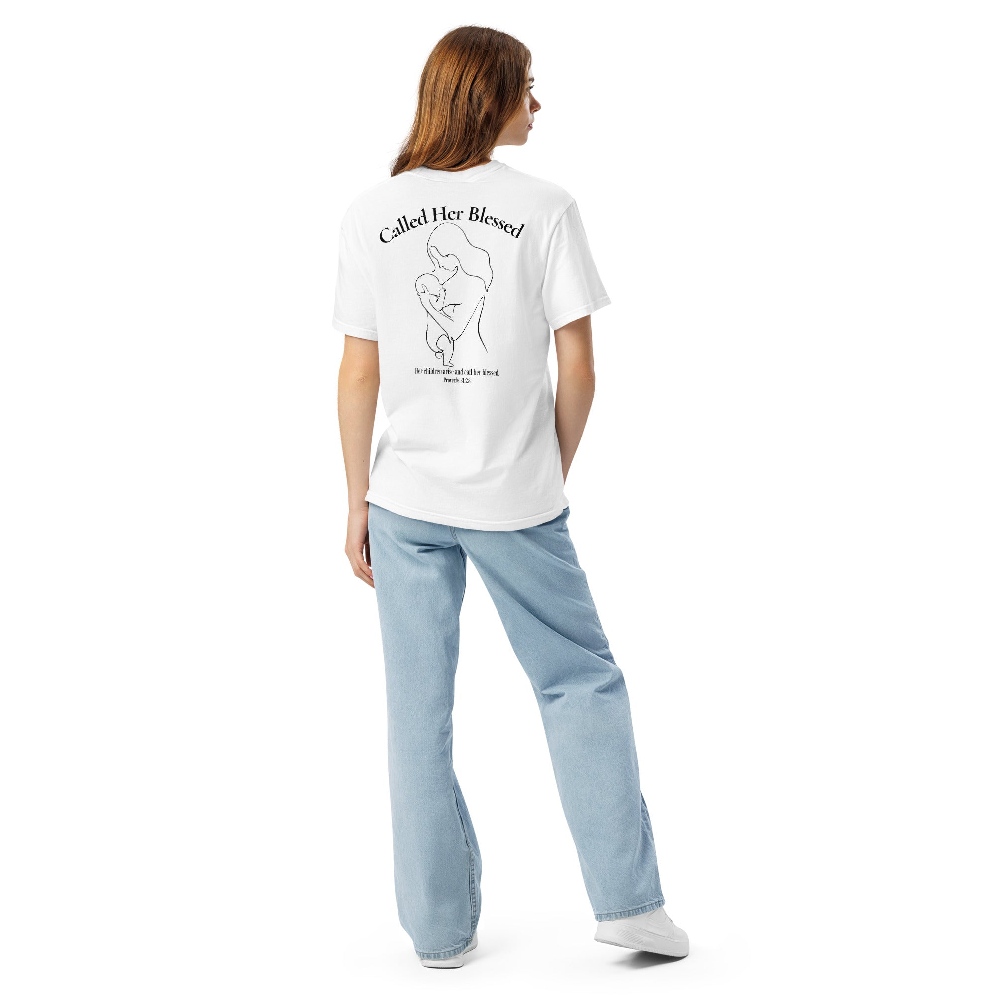 Called Her Blessed — White Tee