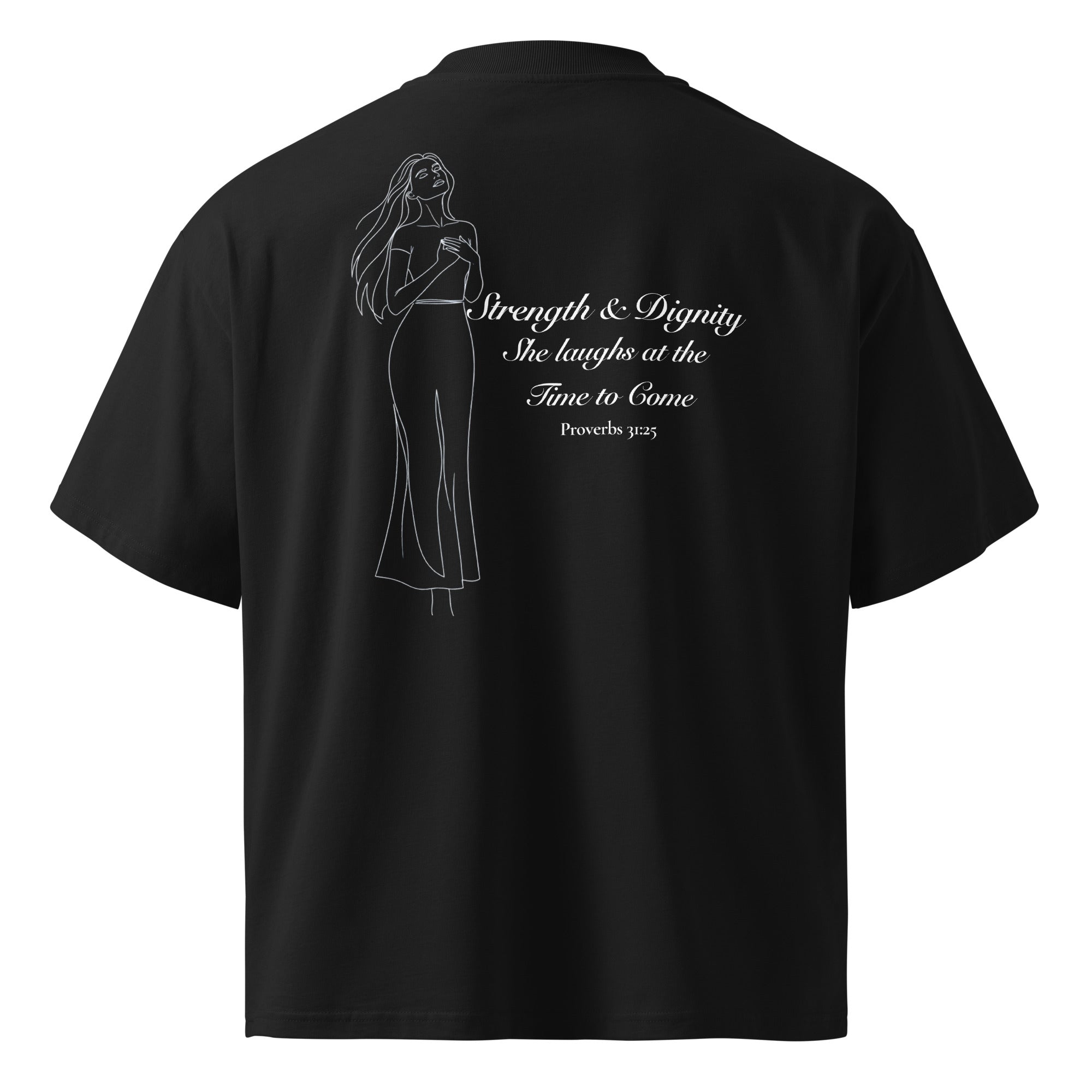 Strength & Dignity — Black Tee