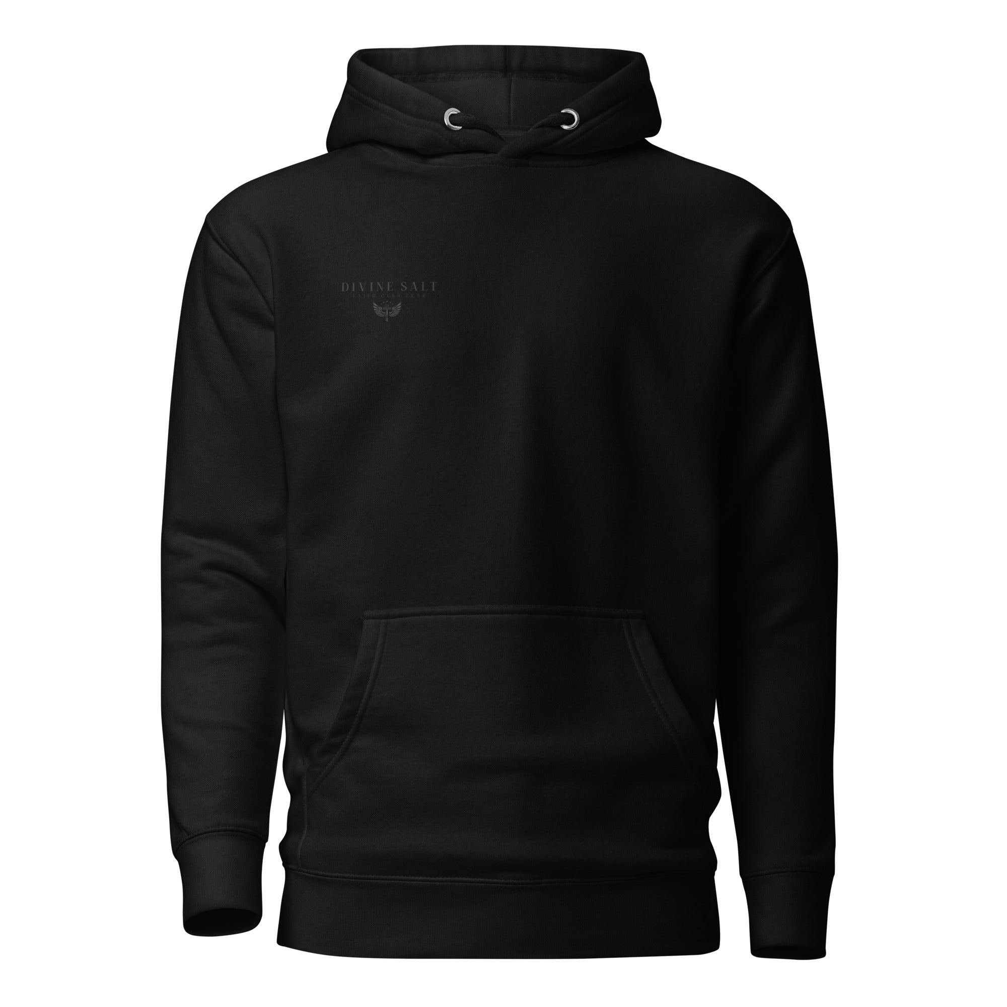 Angels He Sends — Psalm 91:11 Hoodie | Faith Apparel Black